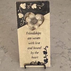 FRIENDSHIP PLAQUE!